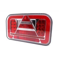 motoLEDy Velký trojúhelník LED světla, dynamický směr L + R, 12-24V soubor
