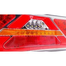 motoLEDy LED trojúhelník světla, dynamický směr L + R, 12-24V soubor