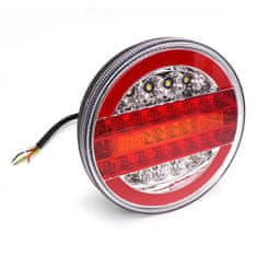 motoLEDy Multifunkční LED lampy, 12-24V kulaté