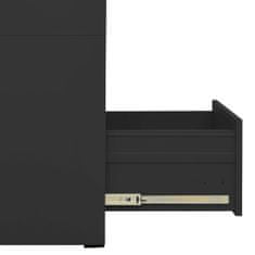 Vidaxl Kancelářská skříň antracitová 46 x 62 x 72,5 cm ocel
