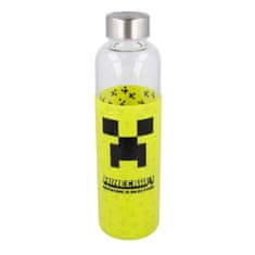 Stor Skleněná láhev na pití Stor Minecraft 585 ml