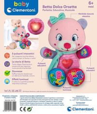 Clementoni Baby Interaktivní medvědice Bára CZ/SK/HU