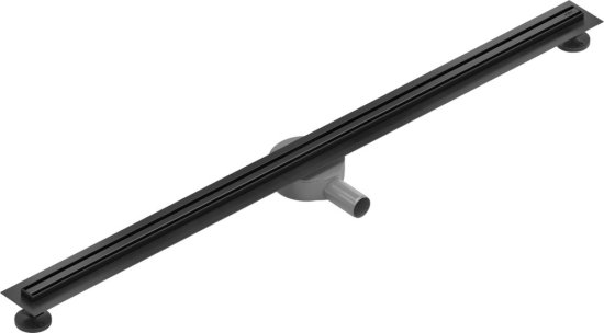 Mexen Flat 360 slim žlab otočný 120 cm černá (1741120)