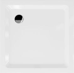 Mexen Sprchová vanička čtvercová 70x70, bílá (40107070)