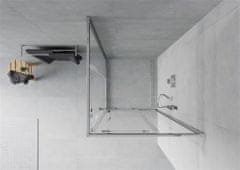 Mexen Rio sprchový kout čtvercový 90x90, transparent, chrom (860-090-090-01-00)