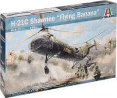 Italeri  Model Kit vrtulník 2733 - H-21C Shawnee "Flying Banana" (1:48)
