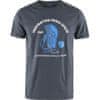 Space T-shirt Print M, námořní modrá, s
