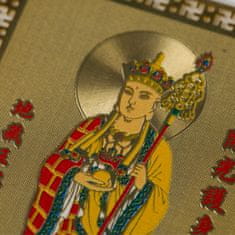 Feng shui Harmony Ksitigarbha Bodhisattva ochranná karta