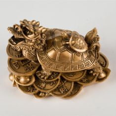 Feng shui Harmony Zlatá dračí želva