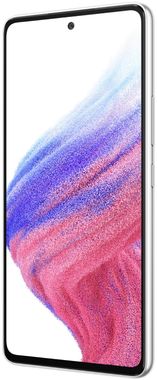 Samsung Galaxy M53 5G veľký displej 6,5palcový SuperAMOLED sAMOLED displej FHD+ 120Hz obnovovacia frekvencia dlhá výdrž veľkokapacitnej batérie 5000mAh rýchlonabíjanie 25W výkonný procesor Samsung Exynos 1280 štvornásobný fotoaparát ultraširokouhlý makro hĺbkový objektív čítačka odtlačku prstov NFC 6GB RAM Bluetooth 5.1 Android 12 One UI 4.1 najrýchlejší 5G sieť 5G pripojenie rýchlonabíjanie vysoká kvalita obnovovacej frekvencie 32Mpx predná kamera IP67