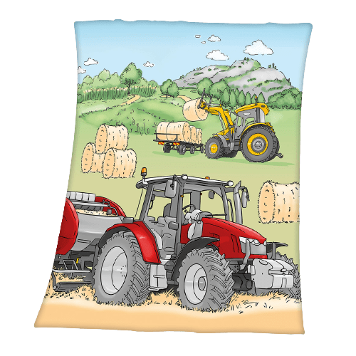 Herding Fleecová deka Traktor