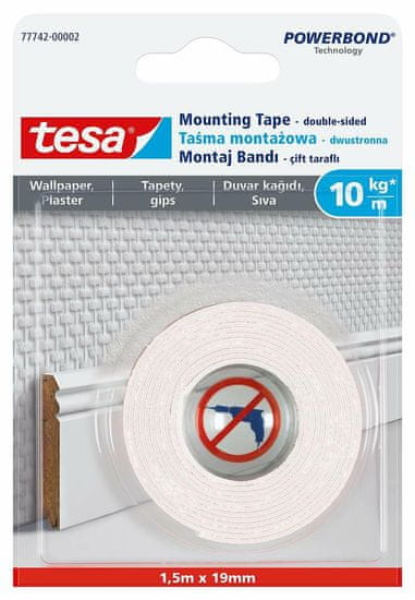 Tesa Montážní páska na tapety 1,5X19