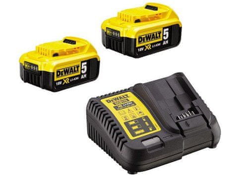 Dewalt Dcb115 Sada Nabíječky + 2 X 5,0Ah Baterie Dcb115P2