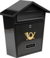 Vorel Letter Box 380 X 320 X 105 Mm Černá 78580