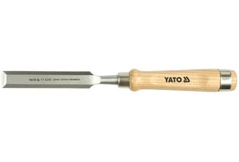YATO Dláto s dřevěnou rukojetí 8 mm 6241