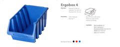Patrol Ergobox 4 Blue, 204 X 340 X 155 Mm