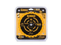 DeWalt DEWALT PIŁA TARCZOWA DO ZAGŁĘBIARKI 184mm x 16mm 24z