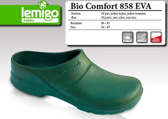 Lemigo Bio Comfort Žabky Velikost 40, Green 858
