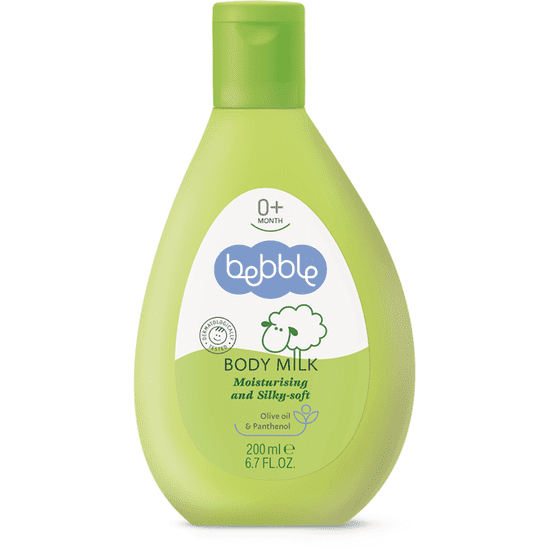 Bebble Dětské tělové mléko Bebble, 200 ml