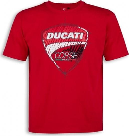 Ducati Triko CORSE SKETCH červené 98769502
