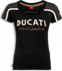 Ducati Dámské triko MECCANICA černé 98769349 XS