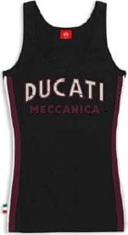 Ducati Dámské tílko MECCANICA černé 98769415