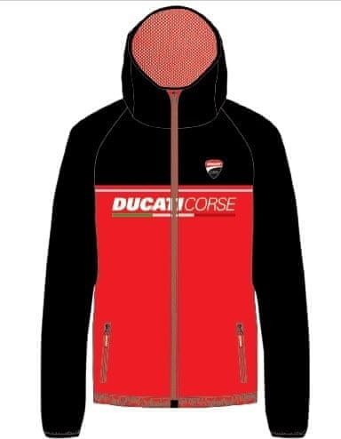 Ducati Mikina CORSE WIND černo/červená 19 66001