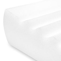 Sensillo Kojenecký polštář - klín Sensillo bílý 30x37 cm do kočárku