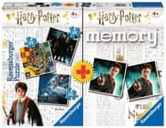 Ravensburger Puzzle Harry Potter 3v1 (25,36,49 dílků) + pexeso