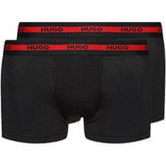 Hugo Boss 2 PACK - pánské boxerky HUGO 50469775-001 (Velikost L)