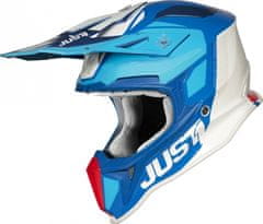 JUST 1 HELMETS Moto přilba JUST1 J18 PULSAR modro/červeno/bílá XL