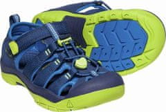 KEEN Dětské sandály Newport H2 Youth blue depths/chartreuse 1 UK