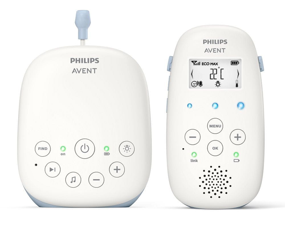 Levně Philips Avent Baby DECT monitor SCD715