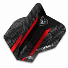 Winmau Letky Prism Alpha - Hexagon - Black and Red W6915.182
