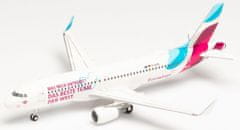 Herpa Airbus A320, Eurowings Teamflieger, Německo, 1/200