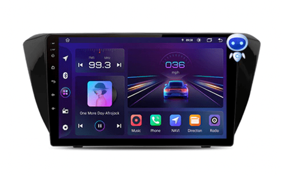 Junsun Autorádio Skoda Superb 3 2015-2019 s WIFI, GPS NAVIGACE, KAMERA, Android Autorádio ŠKODA SUPERB III MK3 2015-2019 s GPS navigací, WIFI, Bluetooth Handsfree, USB