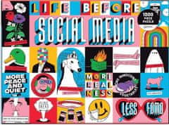 Galison  Puzzle Život před sociálními médii 1000 dílků