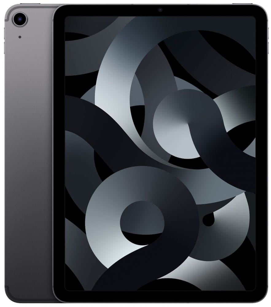 Levně Apple iPad Air 2022, Cellular, 256GB, Space Grey (MM713FD/A)