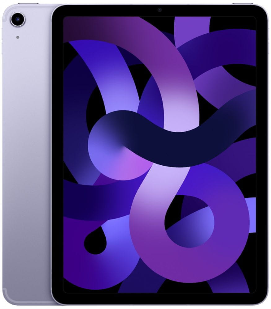 Levně Apple iPad Air 2022, Cellular, 256GB, Purple (MMED3FD/A)