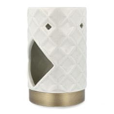 Yankee Candle Aromalampa , Bílá keramika, 14.5 cm