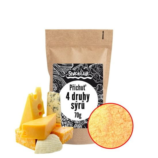 SnackAir  Popcorn příchuť 4 druhy sýrů 70 g