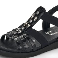 Remonte Dámské sandály D4062-00 černá, 38