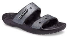 Crocs Dámské pantofle Classic Croc Glitter II Sandal 207769-001 (Velikost 38-39)