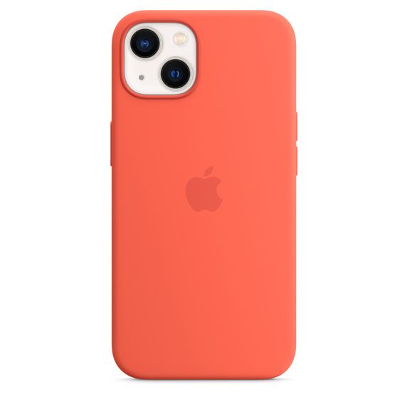 Apple Silikonový kryt s MagSafe na iPhone 13 MN643ZM/A, oranžový