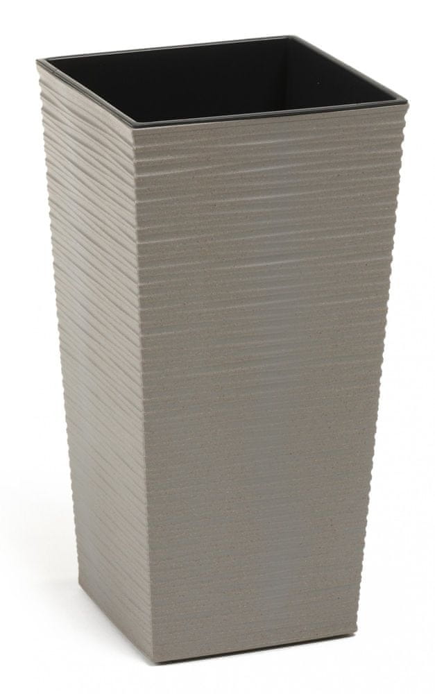 Lamela Finezia Eco wood dluto, šedá, 300x300x570 mm - zánovní
