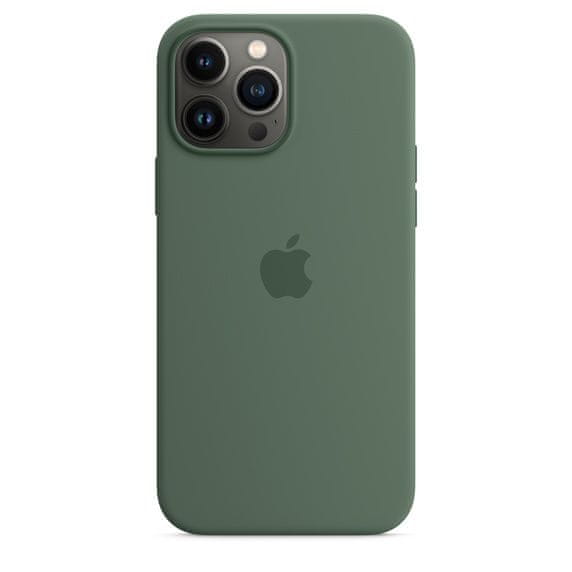 Apple Silikonový kryt s MagSafe na iPhone 13 Pro Max MN6C3ZM/A, zelený
