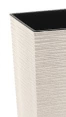 Lamela Finezia Eco wood dluto, bílá, 400x400x750 mm