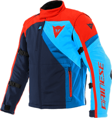 Dainese Moto bunda RANCH TEX black-iris/red/light blue 52