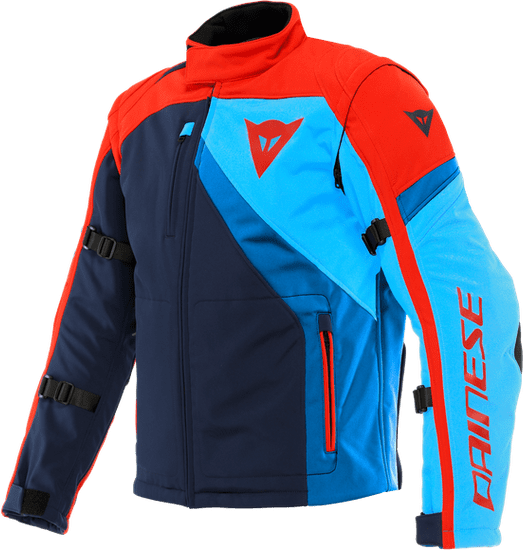 Dainese Moto bunda RANCH TEX black-iris/red/light blue