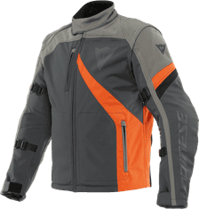 Dainese Moto bunda RANCH TEX ebony/charcoal grey/flame orange 52